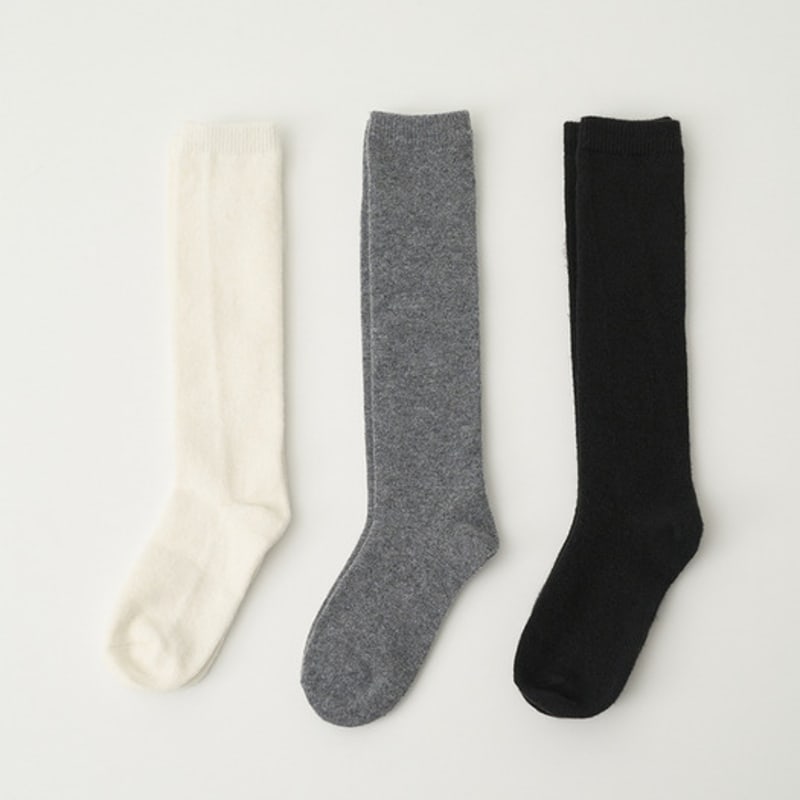 LOEIL Wool Blend Knee Socks - 3 Colors