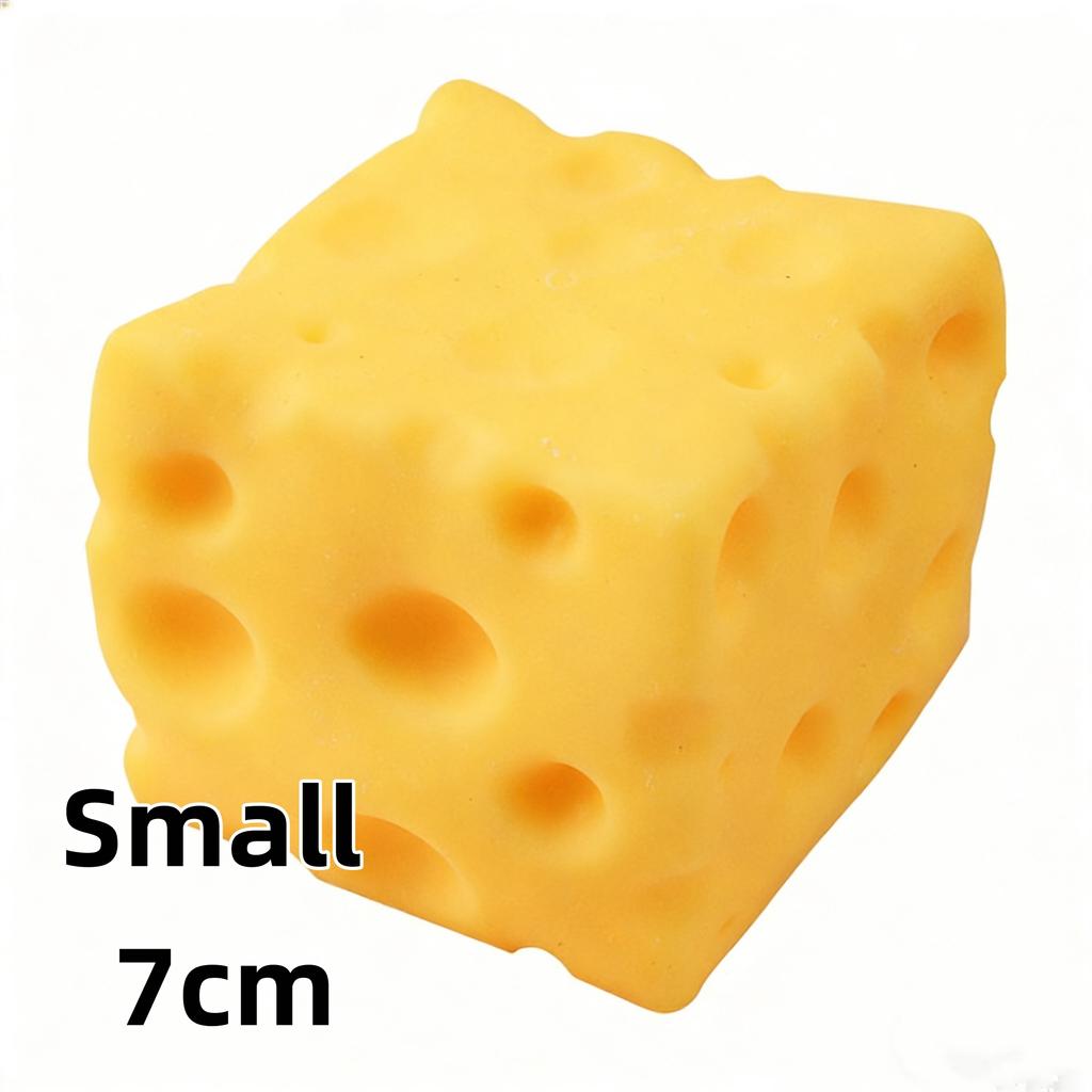 Jucărie de strâns cu unt și umplutură de făină Cub drăguț Nee Doh Jucărie Squishy Fidget Ameliorarea stresului Portabilă Decomprimare Squish Jucărie cadou