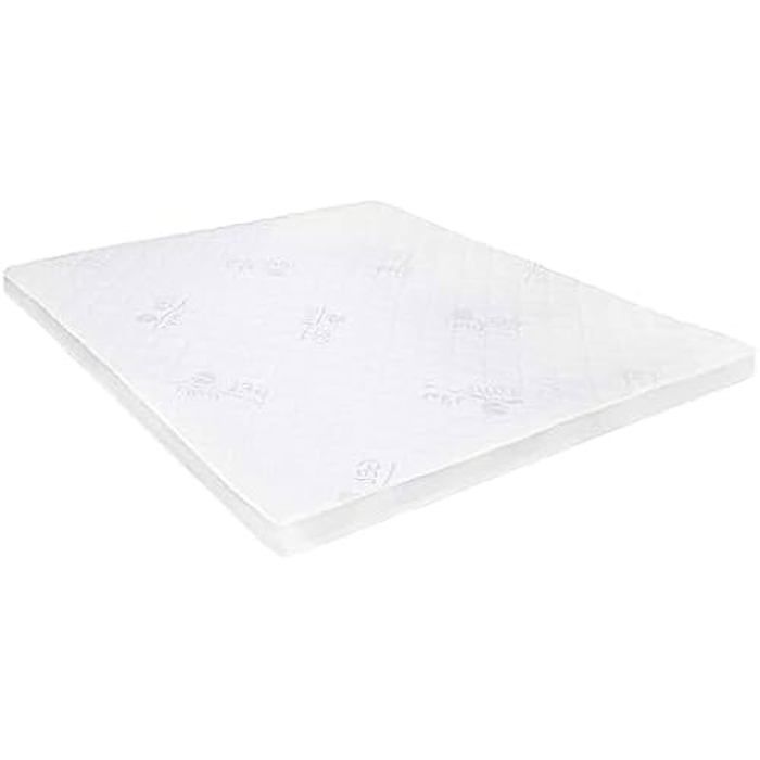 Sur-matelas - VIDAXL - 180 x 200 cm - Mousse de Gel - Lavable - Respirant