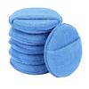5-Inch Yellow Ultra-Fine Fiber Waxing Sponge for Car Cleaning and Polishing