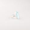 Sky Blue Topaz Gemstone 925 Sterling Silver Jewelry December Birthstone Ring RR-65-2