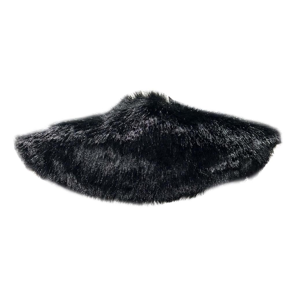 Unisex Faux Fur Cape Cloak Shoulder Wrap Costume Accessory for Role Playing LARP Renaissance and Themed Events