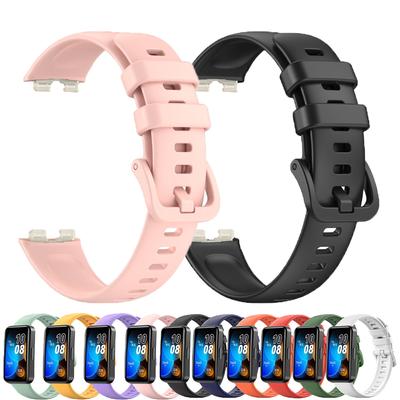 Strap For Huawei Band 8 9 10 Strap Accessories SmartWatch Replacement Watchband Wristband Silicone Correa Bracelet Huawei Band8