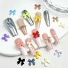 Hot-Selling Bowknot Nail Art Accessories Macaron Color Solid Color Ribbon Bowknot Mixed Pack