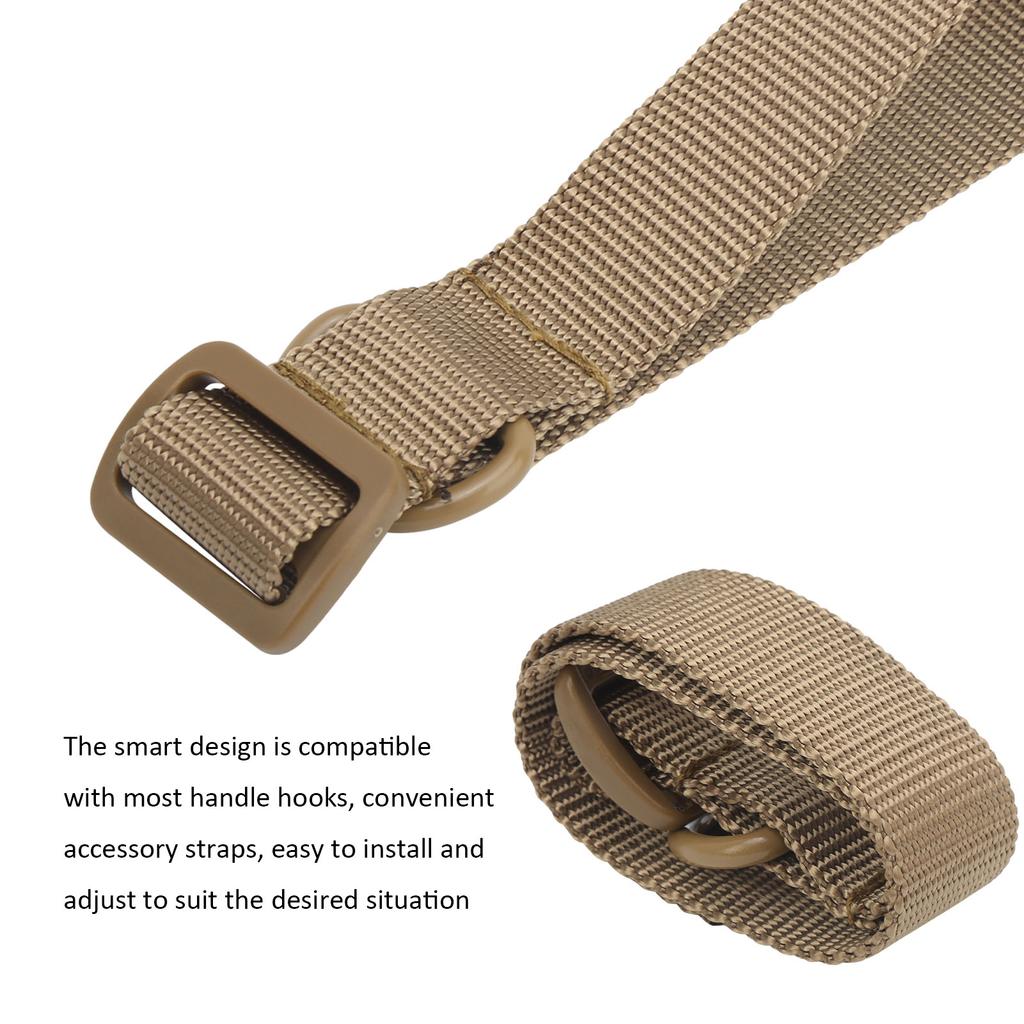 Outdoor Nylon Hanging Strap Multifunction Webbing Belt with D