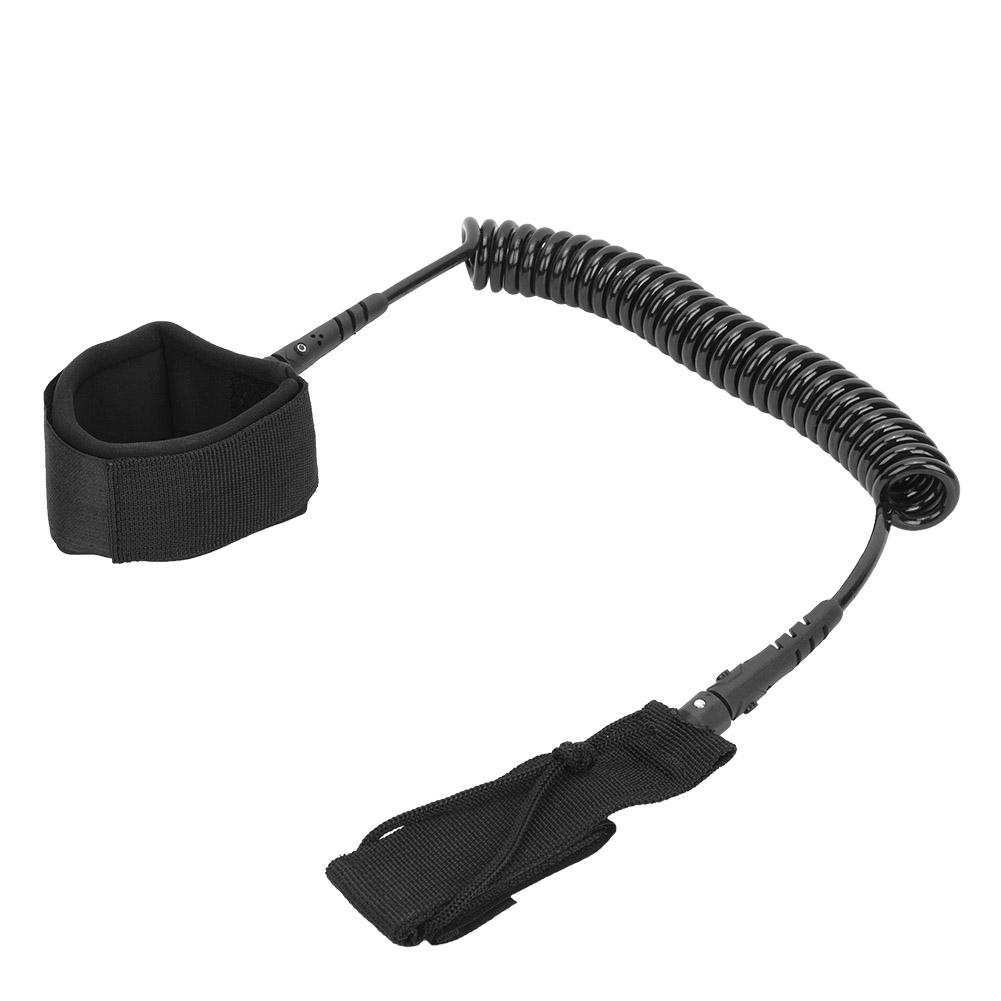 

Black Elastic Water Sports Foot Rope Surfing Paddle Board Ankle Spring Traction Strap