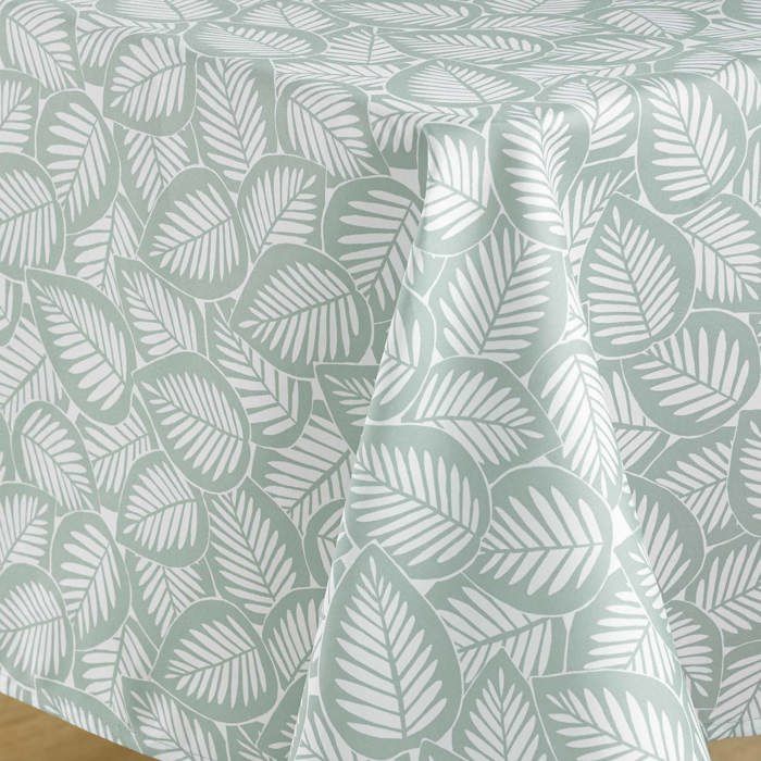 Nappe rectangle 140 x 240 cm Divyna sauge