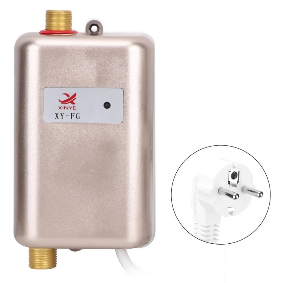 3800W Electric Water Heater Aneous Tankless Hot Water Heater Kitchen Bathroom Shower Water Boiler 110V/220V