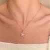 Süße Süße Mehrfarbige Seestern Stern Anhänger Halskette für Damen Bohemia Charm Mode Sommer Strand Halsband Schmuck Zubehör Geschenk