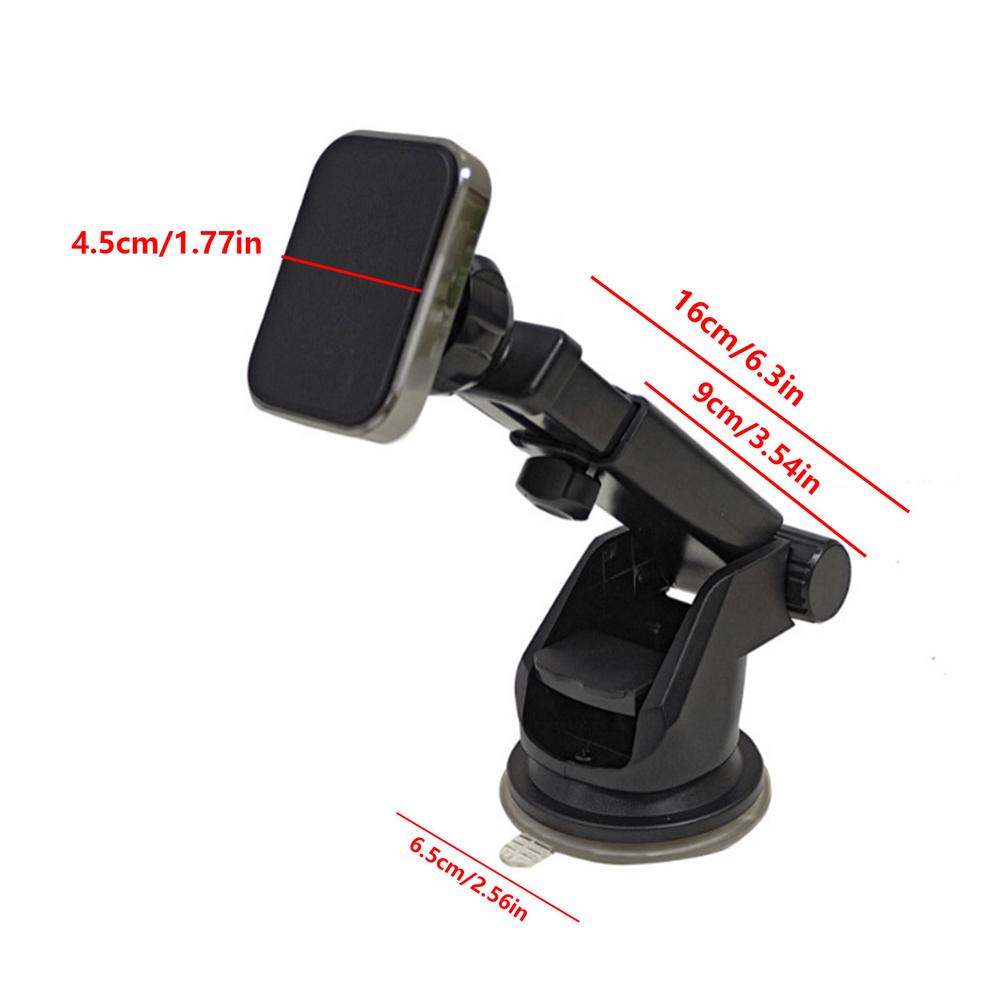 Dashboard Cell Phone Holder Magnetic Anti-Slip Phone Mount Shockproof Cell Phone Holder Multipurpose Phone Support For Dashboard