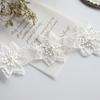 Exquisite Organza Embroidered Beaded Flowers Lace Patches DIY Girls Headwear Hat Shoes Clothes Skirts Applique Sewing Decoration