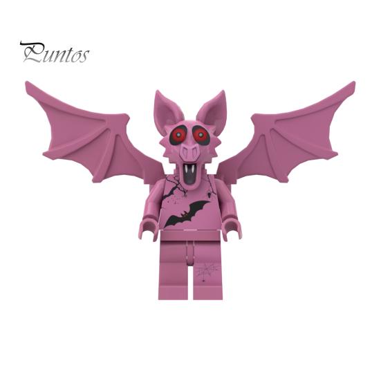 Horror Deer Figurine 1/3/4Pcs Survival Game Action Figure Cartoon Goat Owl Bear Wolf Bat Men Decoration Ornament Forest Night Fans Collectibles