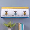 Wall Mounted Air Conditioner Dust Cover Anti-dust Portable Protective Cover Washable Cartoon Bear Print AC Covers Household