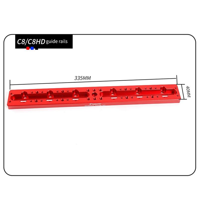 A84X-Metal Guide Rail 8SE C8 C8HD Handle Dovetail Plate Astronomical Telescope Accessories