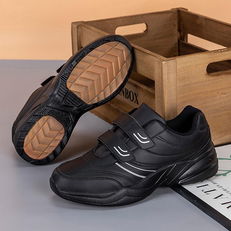 Orthopedics Wide Feet Swollen Walking Casual Shoes Mens Thumb Eversion Adjusting Soft Comfortable Diabetic Elderly Sneakers
