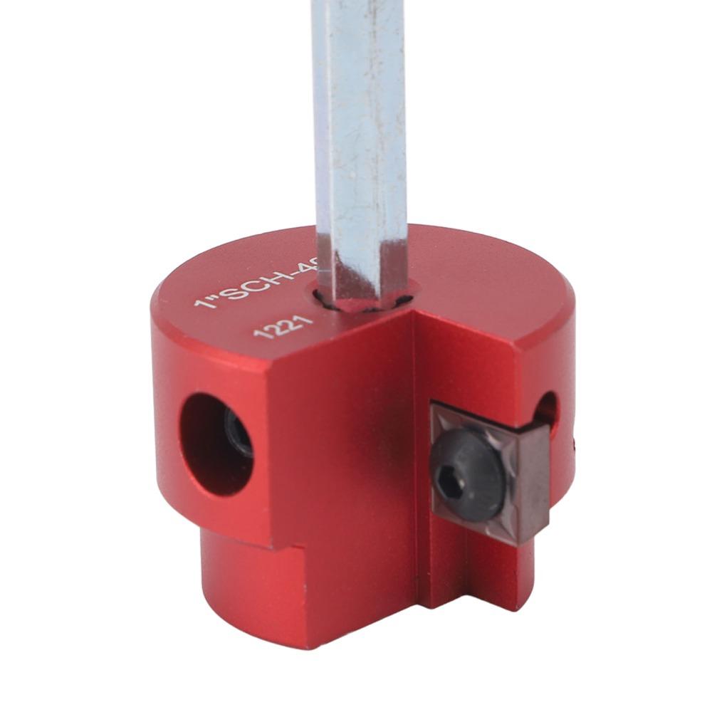 Aluminum Alloy Pipe Reamer Kit 1 Inch/1.5 Inch/2 Inch PVC Socket Saver Fitting Saver Water Lines