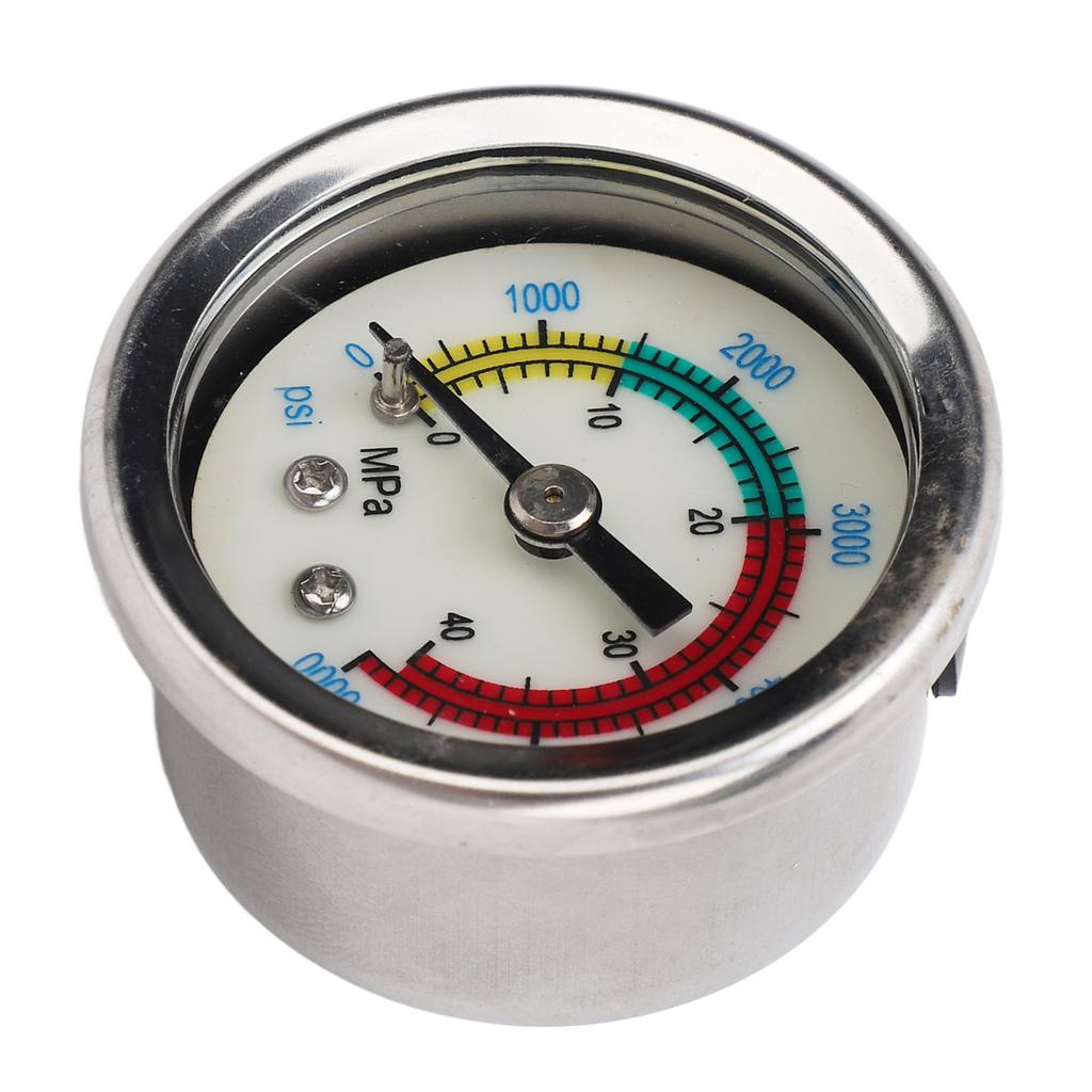 Air Pump Pressure Gauge Stainless Steel Multifunctional Tank Cylinder Air Pressure Tester