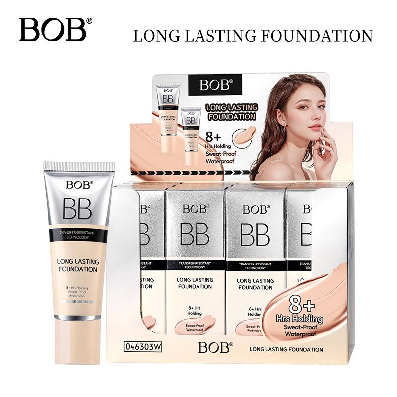 BOB isolation foundation lasts for a long time, does not take off makeup, moisturizes and moisturizes, concealer, oil control base makeup foundation