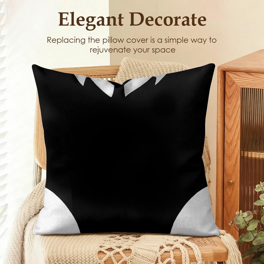 Sexy underwear funny girl Cushion Cover Natural Linen Organic Fabric DoubleSided Printing Sofa Home Decor Gift Pillow Case