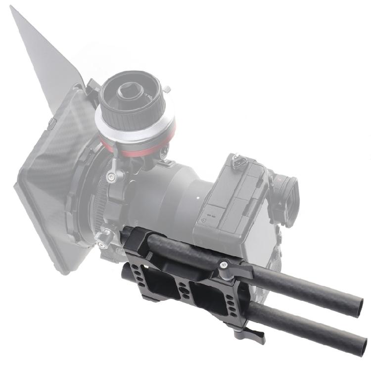 Universal Quick Release System With 15mm Double Hole Tube Clamp Ensuring Stable Camera Support For Photography On Tripods