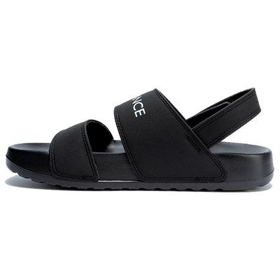 Sandálias Casuais Unisex de Argila Preta SD3601BKW