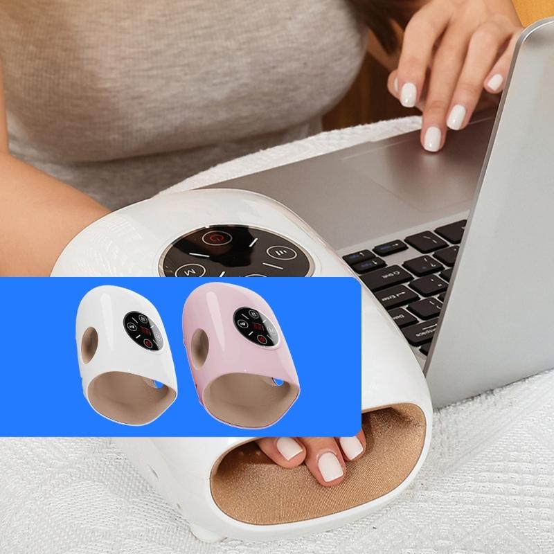 Hand Massagers with Heat Compression Relief,3 Level Helps Soothes Hand Fatigue,Carpal Tunnel Arthritises Discomfort