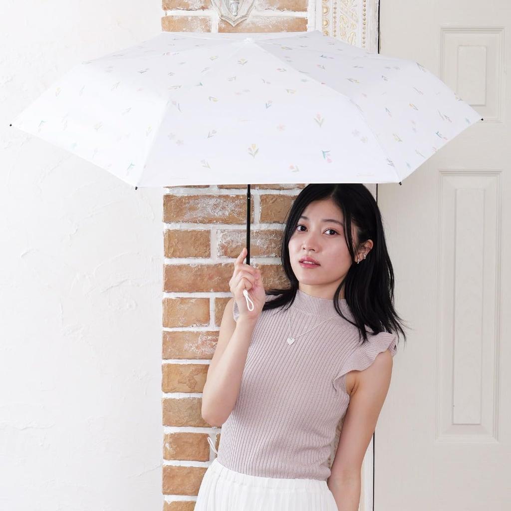Nifty Colors Tulip Slender Mini Folding Umbrella 1852OF