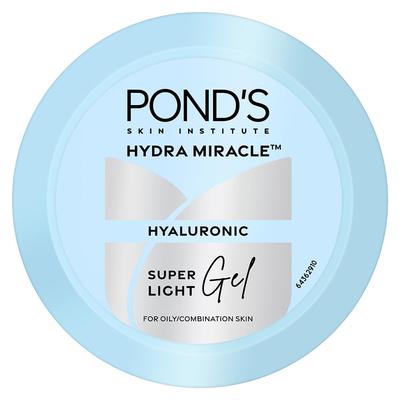 Super Light Gel Oil Free Face Moisturizer 100 G | With Hyaluronic Acid & Vitamin E for Fresh Glowing Skin & 24 Hr Hydration - Daily Use