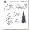 Family Fun DIY Craft Featuring Christmas Metal Cutting Die and Silicone Stamp for Kids Adults Creative Activities