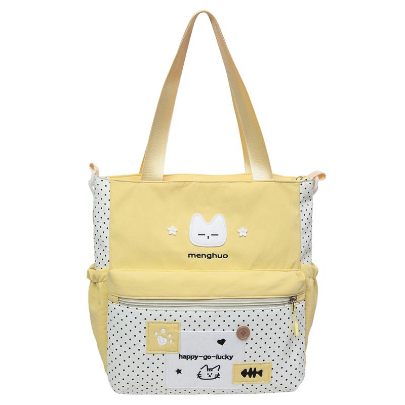 Women's Crossbody Bag Handbag Middle School Students' School Bag Large Capacity Shoulder Bag