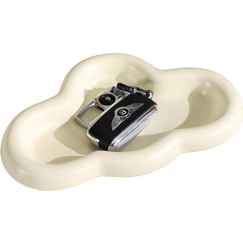 New T-Shaped Warm Color Series Cloud Plate Jewelry Plate Creative Storage Plate Jewelry Product Display Plate
