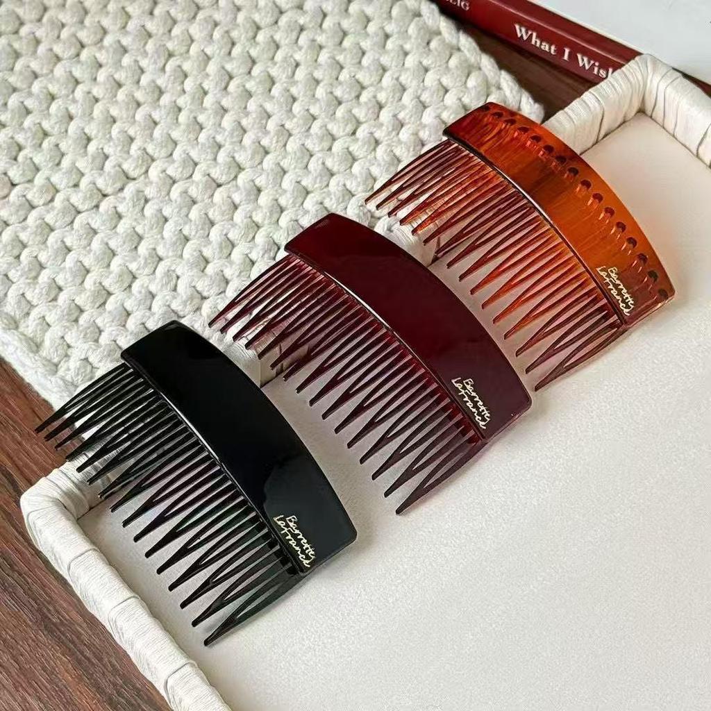 Haarflausch Finishkamm: Clip zum Einsetzen für Volumen, Pony und Haarnadel-Kopfschmuck