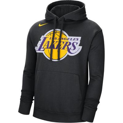 Nike X NBA Los Angeles Lakers Sweat à capuche molletonné à logo Homme Sweat-shirts Noir DN4709-010