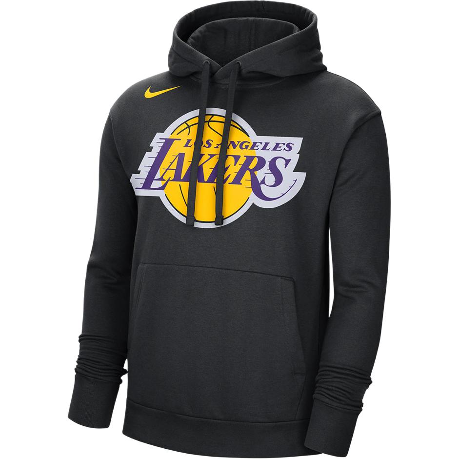 

Nike X NBA Los Angeles Lakers флисовая толстовка с логотипом мужская толстовка черная DN4709-010 L