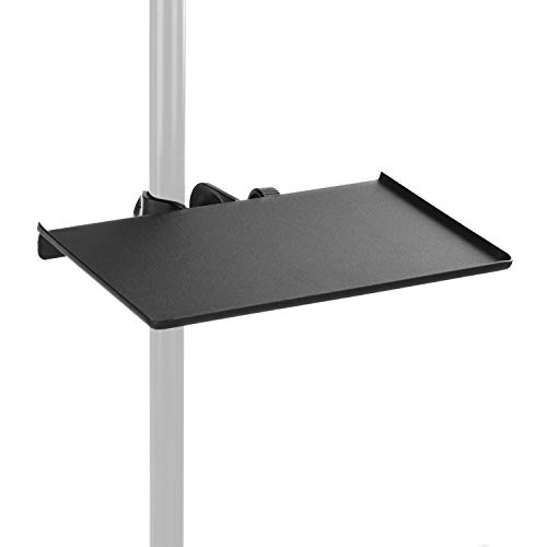 Btuty Clamp-on Tray Microphone Stand, Metal, with Mounting Clamp