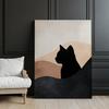 Kocie Wzgórza Kocie Wzgórza, 70X100 Cm, Rama Aluminiowa Czarna, Papier Matowy 230 Gsm