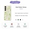 For Samsung Galaxy A17 5G Case Leaves Pattern Printing Straight Edge TPU Phone Back Cover