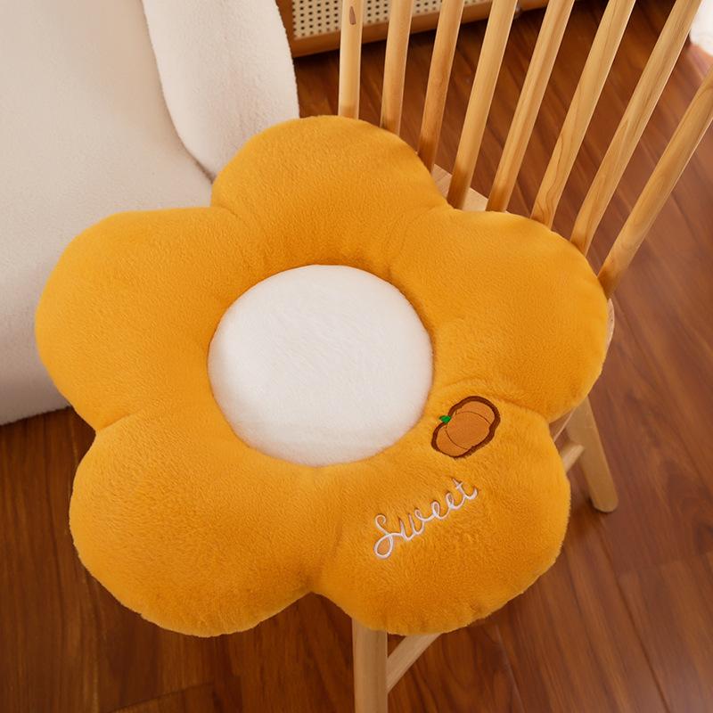 

Новая подушка-плед в виде подсолнуха, плюшевая игрушка, цветок, подушка для сиденья, подушка для офисного сиденья, мебельные принадлежности 35cm 0.18kg