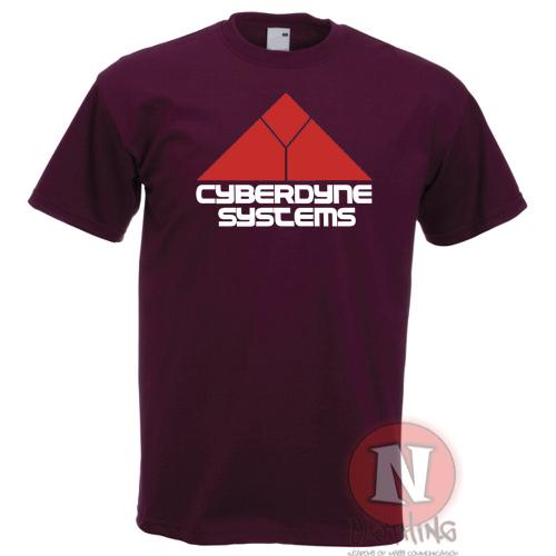 Cyberdyne Systems TShirt Terminator Cool Movie Teeshirt Skynet 2XL