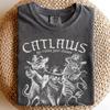 Catlaws No Rules Just Claws Tee, Western Cowboy Cats Graphic Shirt
