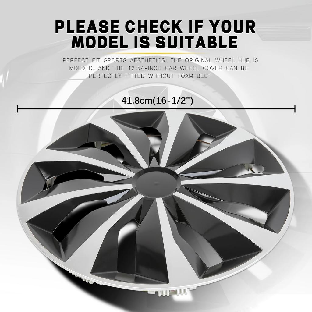 For Volkswagen tta 4PCS 15/16 Inch Universal Hub Caps For Toyota/Ford/ KIA/Honda/Volkswagen VW Replacement Wheel HubCap Full Rim Cover Accessories