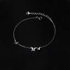 Shining Butterfly Bracelet Women's Light Luxury High-end Sense Niche Design Versatile Fashion Temperament To Give Girlfriend Gifts and Accessories