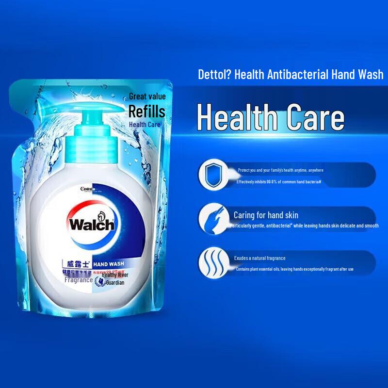 Walch Gesunde antibakterielle Handseife (3x525ml Beutel)