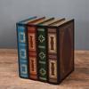 Dekoratives Bücherregal-Zubehör, Dekorationen aus falschen Büchern, Klappdeckel mit Hohlraum-Stauraum, Vintage-Dekor-Stil-Box, für Couchtisch, Auslage