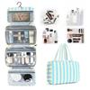 Striped Travel Wash Handbag Large Capacity Make Up Bag Cute Clothing Bag  Space Saving