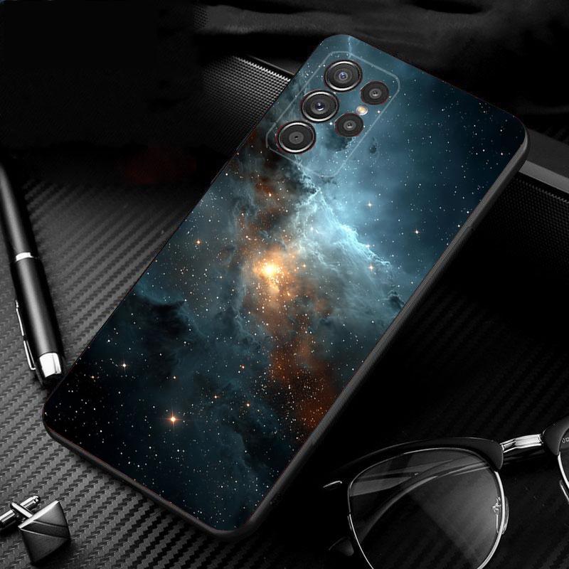 Universe Space Planet Phone Case For Samsung Galaxy S25 S24 S23 S22 S21 Ultra S24 S23 S22 S21 S25 Plus S24 S25 FE