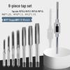 Manual Tap and Die Set: Tapping Drill Bits & Wrench Kit M3-M30