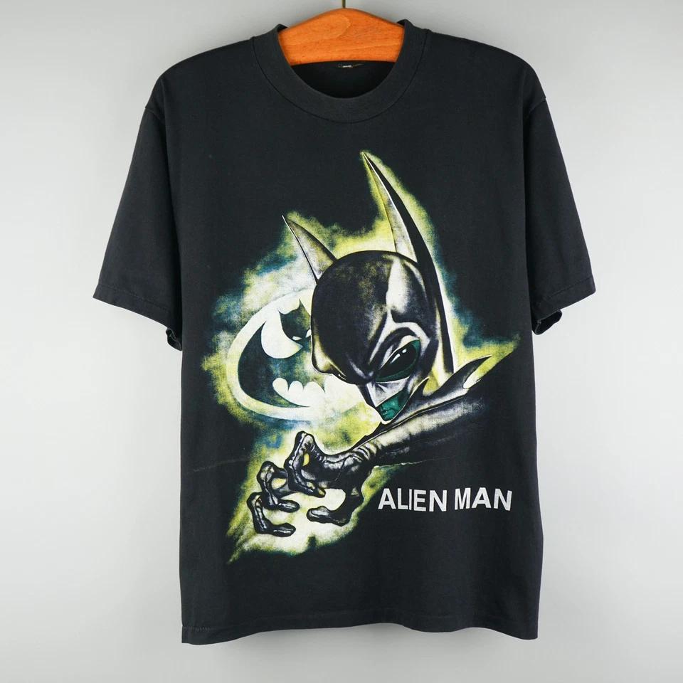 Vintage 1990s Alien Unisex TShirt Streetwear Harajuku