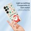 For Samsung Galaxy S25 Ultra Case Christmas Gifts Pattern Printing Straight Edge TPU Phone Back Cover