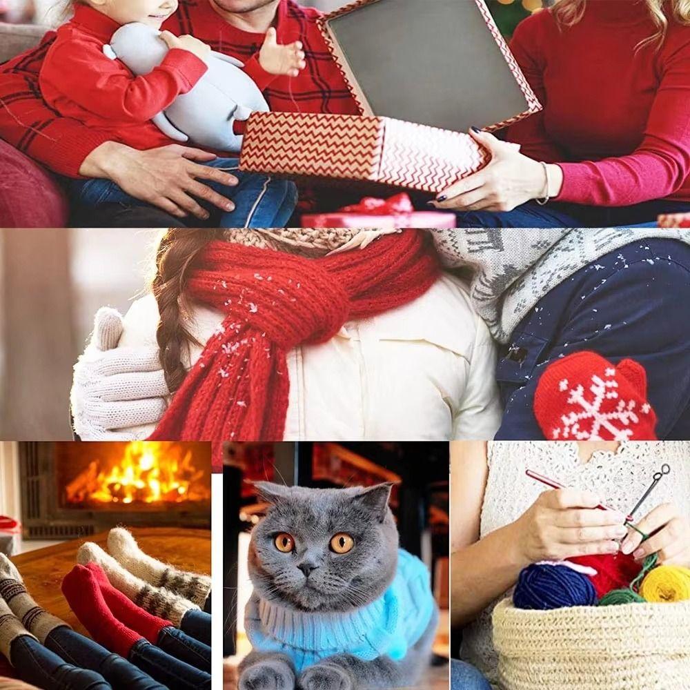 3Pcs/Set Plastic Handle Crochet Hooks 2.0/2.5/3.0mm 13.7cm Knitting Needle Knitting Tool Nice Gift